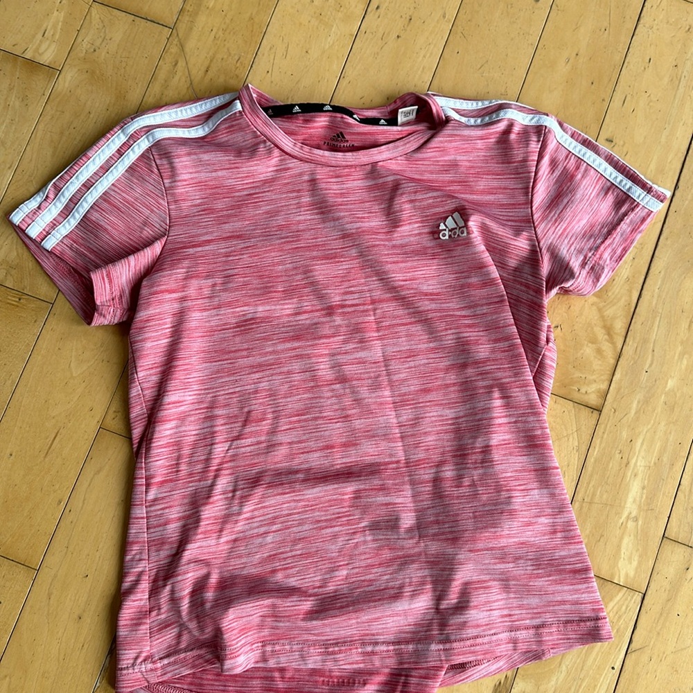 Pink Adidas top